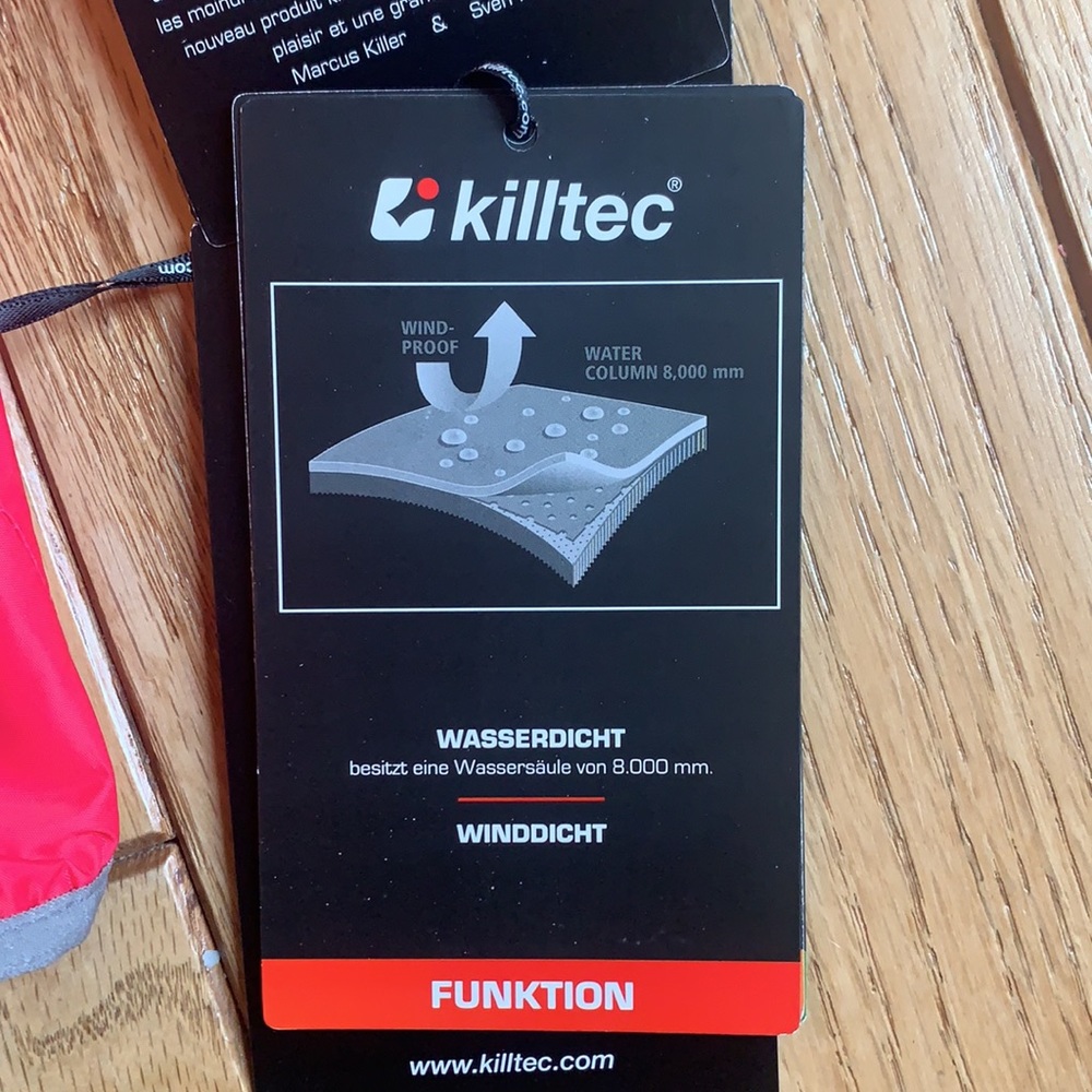NWT Killtec lightweight jacket - Picture 7 of 10